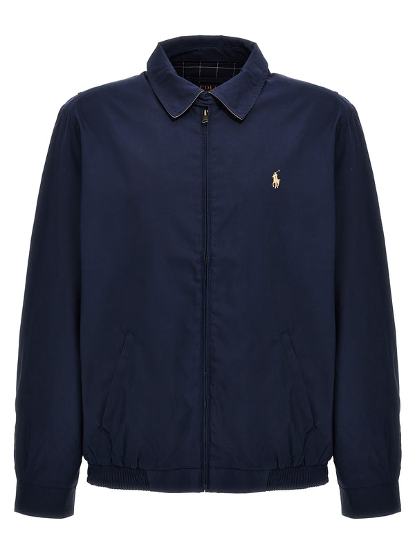 Logo Jacket Piumini, Parka, Giacche Casual Blu