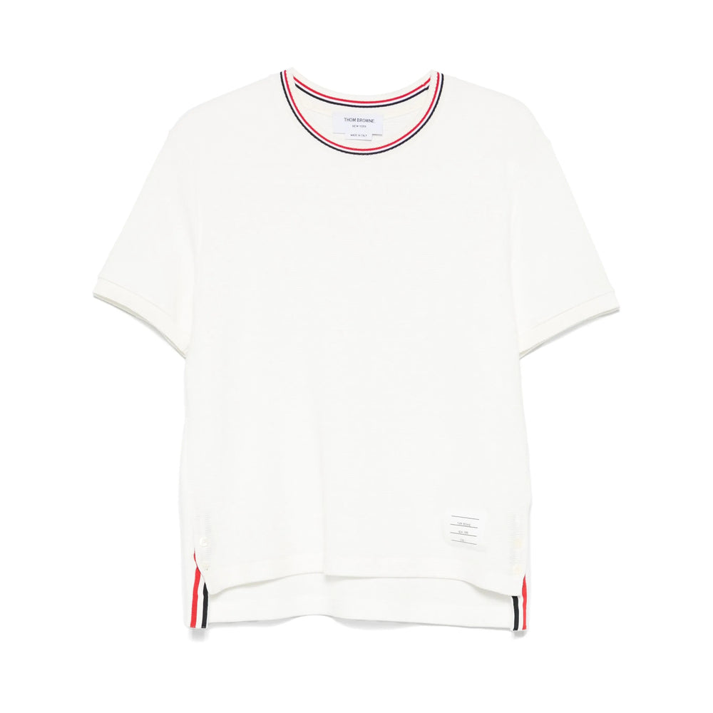 Thom Browne T Shirt - Bianco | 4318d59535090957408bdb8bf96777ea4f0ed865