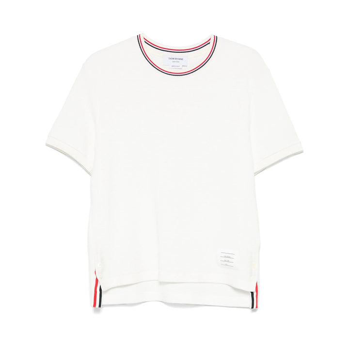Thom Browne T Shirt - Bianco | 4318d59535090957408bdb8bf96777ea4f0ed865