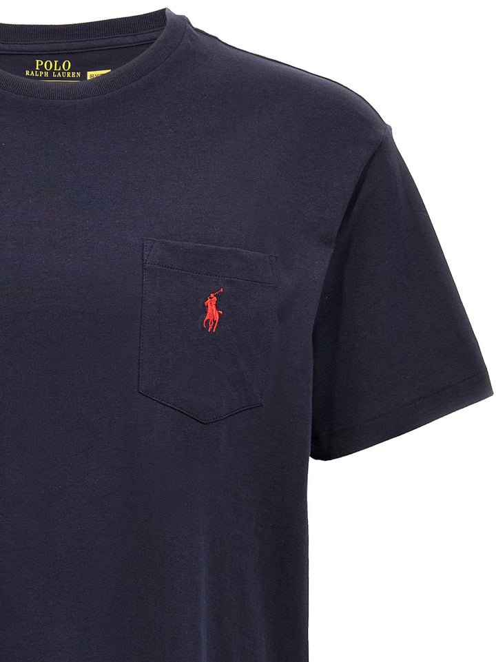 Polo Ralph Lauren Pocket T shirt - Blu | 7842592445f1bfc70a1d395a9e245febc5902f7e