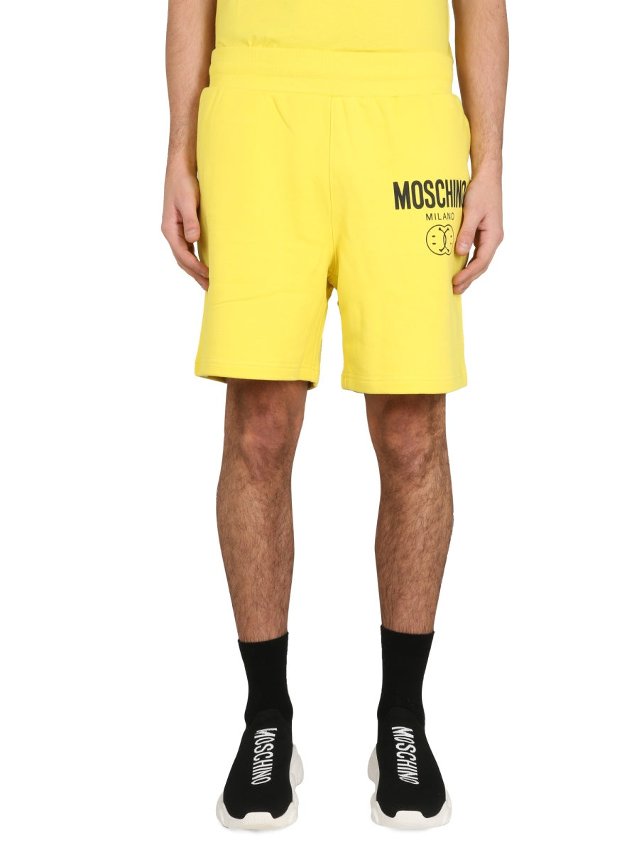 Moschino Shorts - Yellow | cc9d433f155ac7cb363e2abd3012bba3716d9ed1