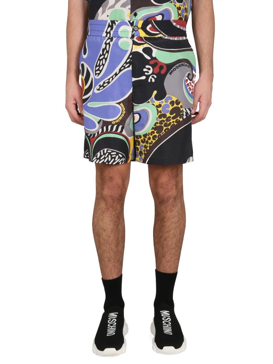 Moschino Shorts - Multicolour | d0e49eeaf9f96d61e58b5cb751c90ff86e301eae