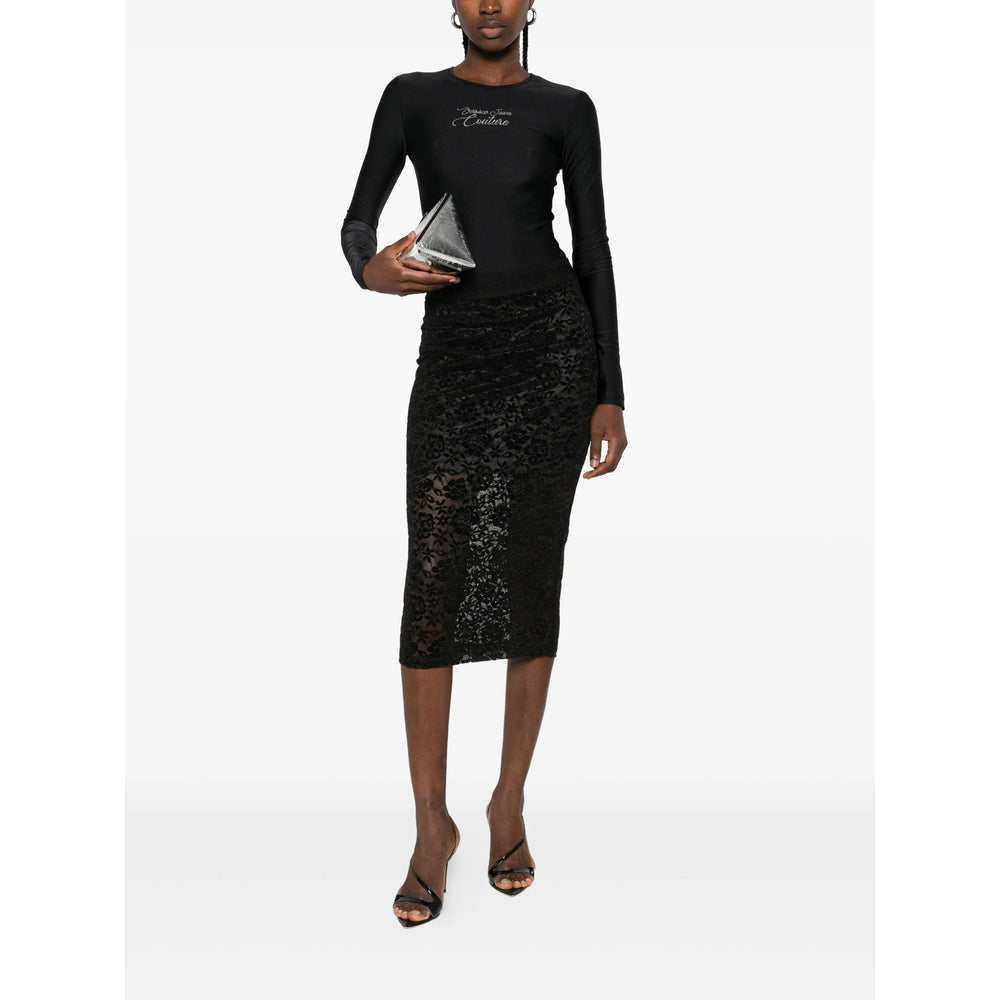 Versace Jeans Couture Bodysuits - Nero | be8683a538e72a6edafe5a28ae27cb27886af520