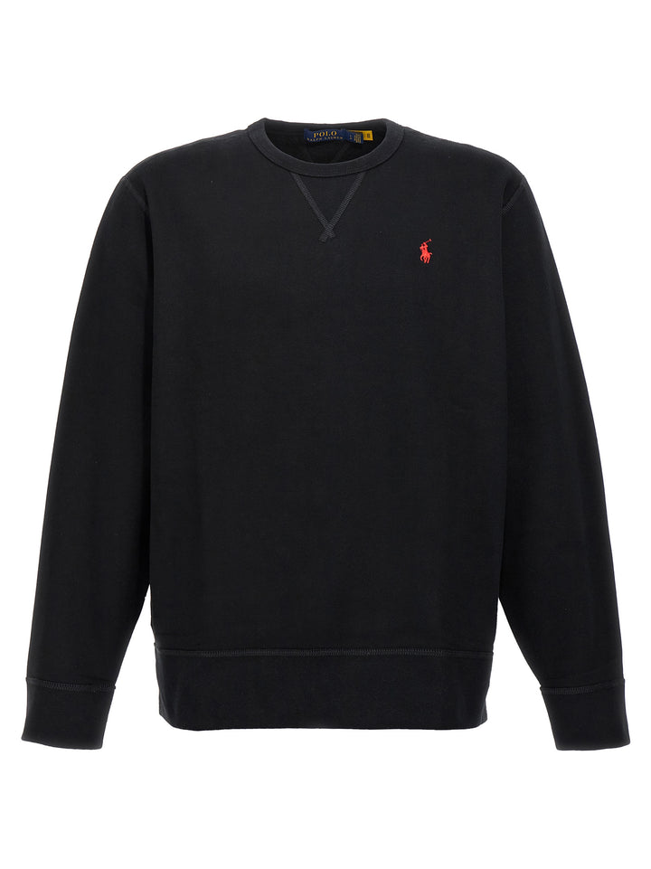 Polo Ralph Lauren With Embroidered Logo Felpe - Nero | 25be33d2c50da22a20068932ee51137899c28e17