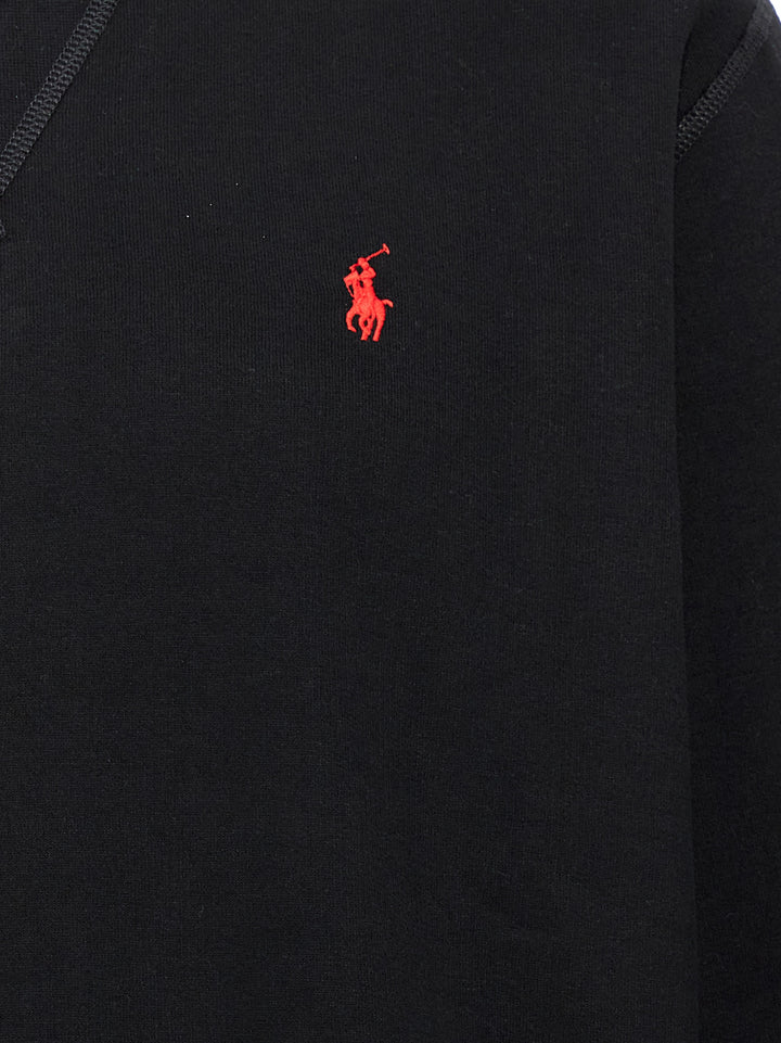 Polo Ralph Lauren With Embroidered Logo Felpe - Nero | 101e8f072c5fe399bab58abded4ea7fd70392f46