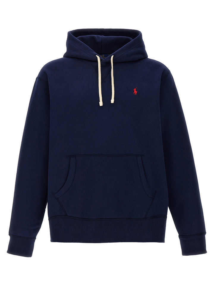 Polo Ralph Lauren Logo Hoodie Felpe - Blu | d46d36d229b25b755ccd695b61c04ec3c3080c02