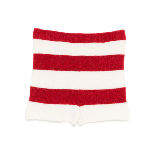 Shorts Rosso, Bianco