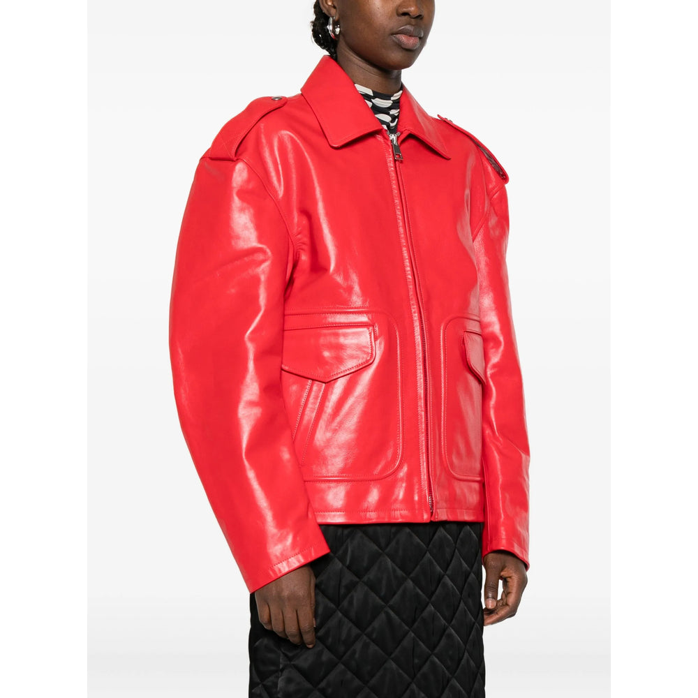 Fiorucci Leather Outerwears - Rosso | c464e1a925fc576627d3f67f9e060a66b50407e5