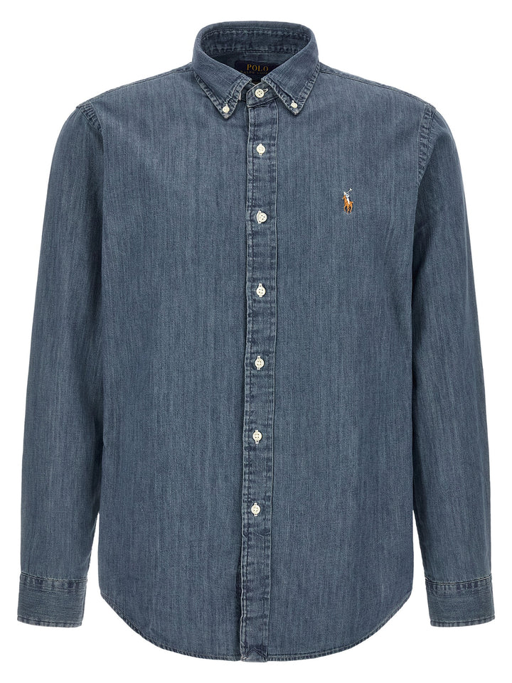 Polo Ralph Lauren Denim Shirt Camicie - Blu | 4aee95a5f40c184b64541717ce8dbf517db7f0af