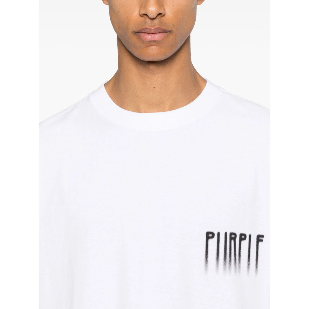 Purple Brand T Shirt - Bianco | 78763f10cc9f3ba9018d10eeec9d47b253cdee5d