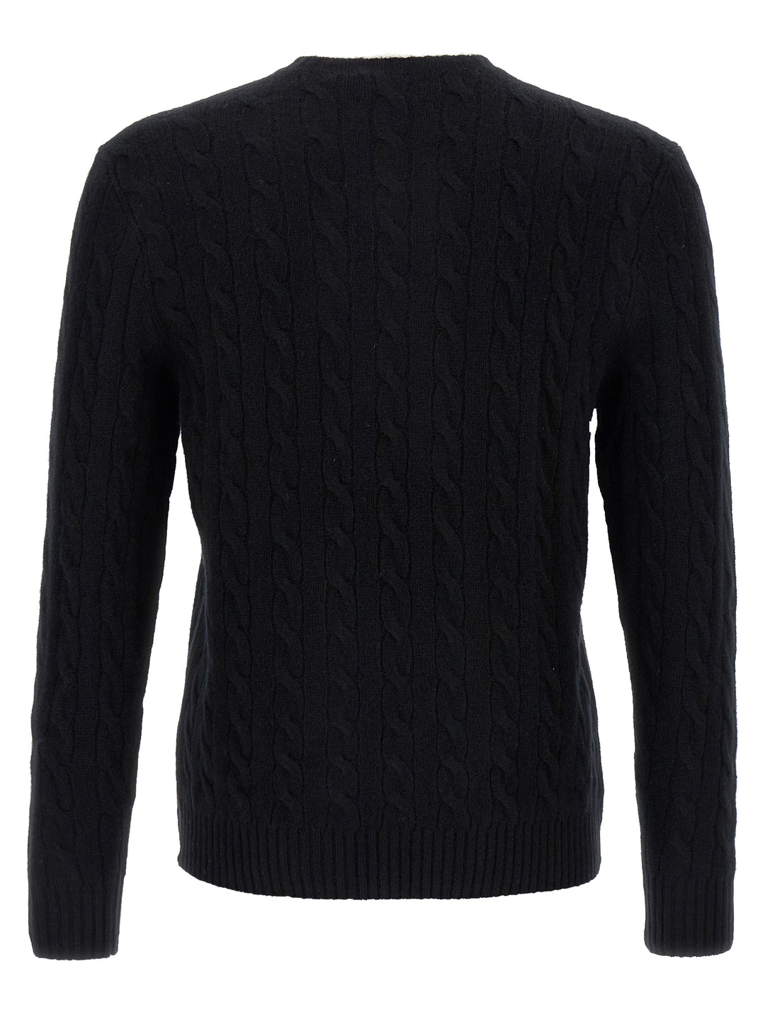 Polo Ralph Lauren Braided Sweater Maglioni - Nero | abd6437c185debc733c607072e4532d12cc69907
