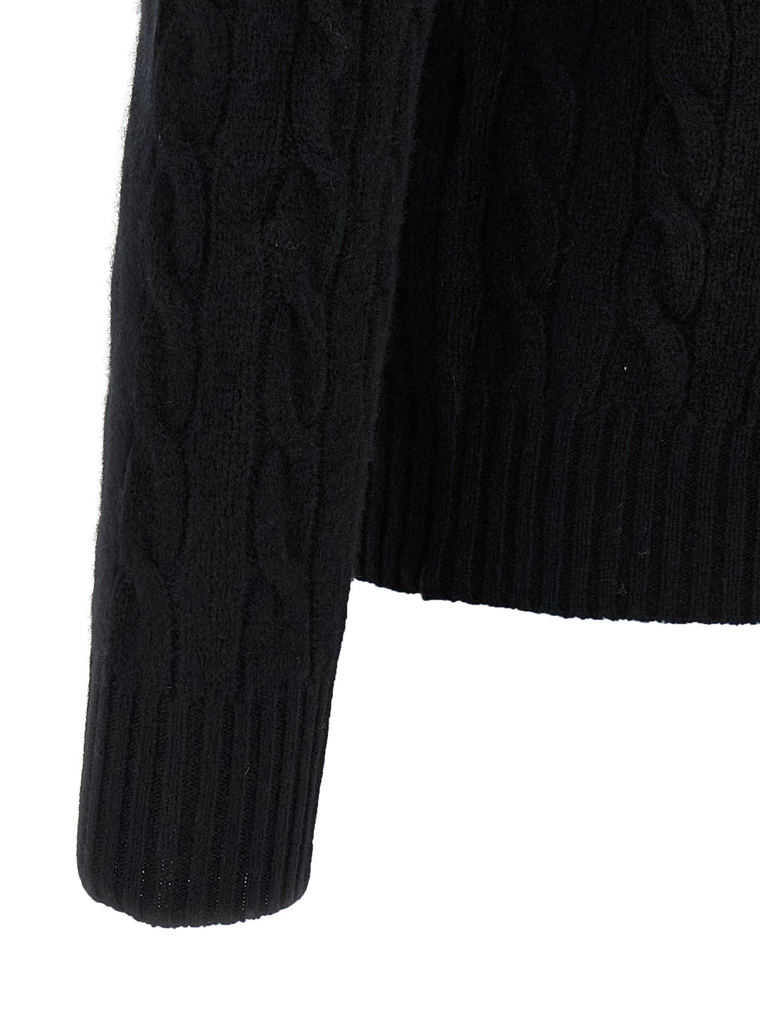 Polo Ralph Lauren Braided Sweater Maglioni - Nero | deafc38bd67f1d9dd7b3f6fbba0dee05bf743bd0