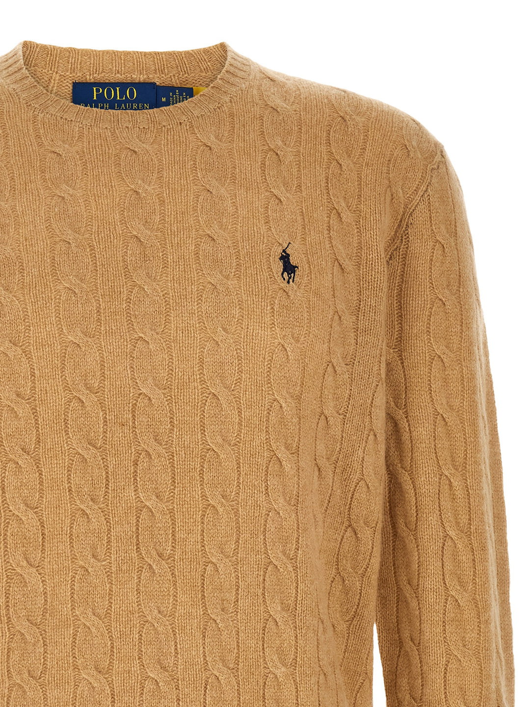 Polo Ralph Lauren Braided Sweater Maglioni - Beige | 302a49a15eba9cf7b6b64ffc2f378ab265744950