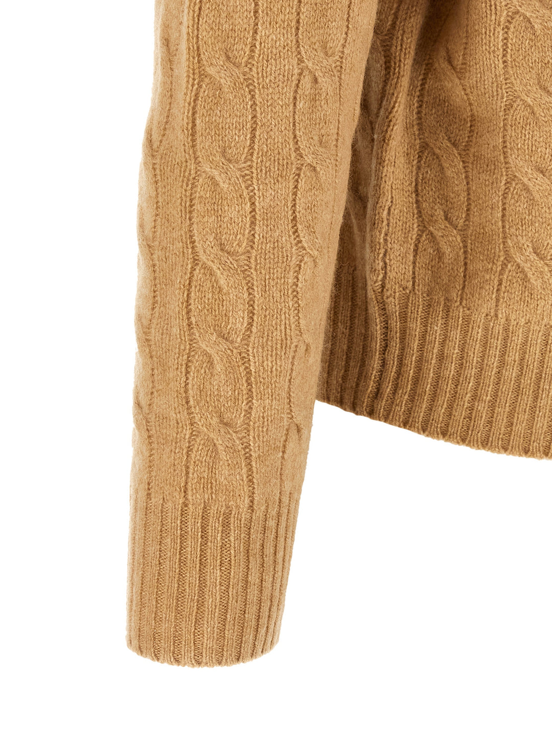 Polo Ralph Lauren Braided Sweater Maglioni - Beige | f7bb43be836c0bc0d5189f5d969bb00fa238bc87
