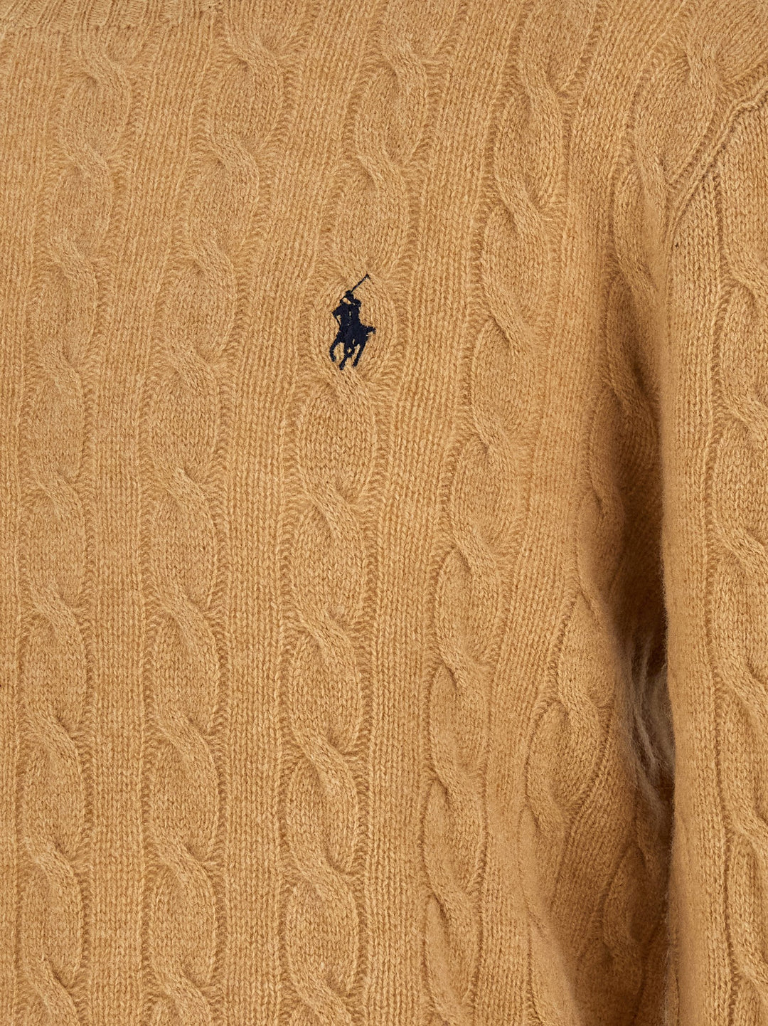 Polo Ralph Lauren Braided Sweater Maglioni - Beige | 4752027dea84cad21195a0d30d80e3326e9e3fb1