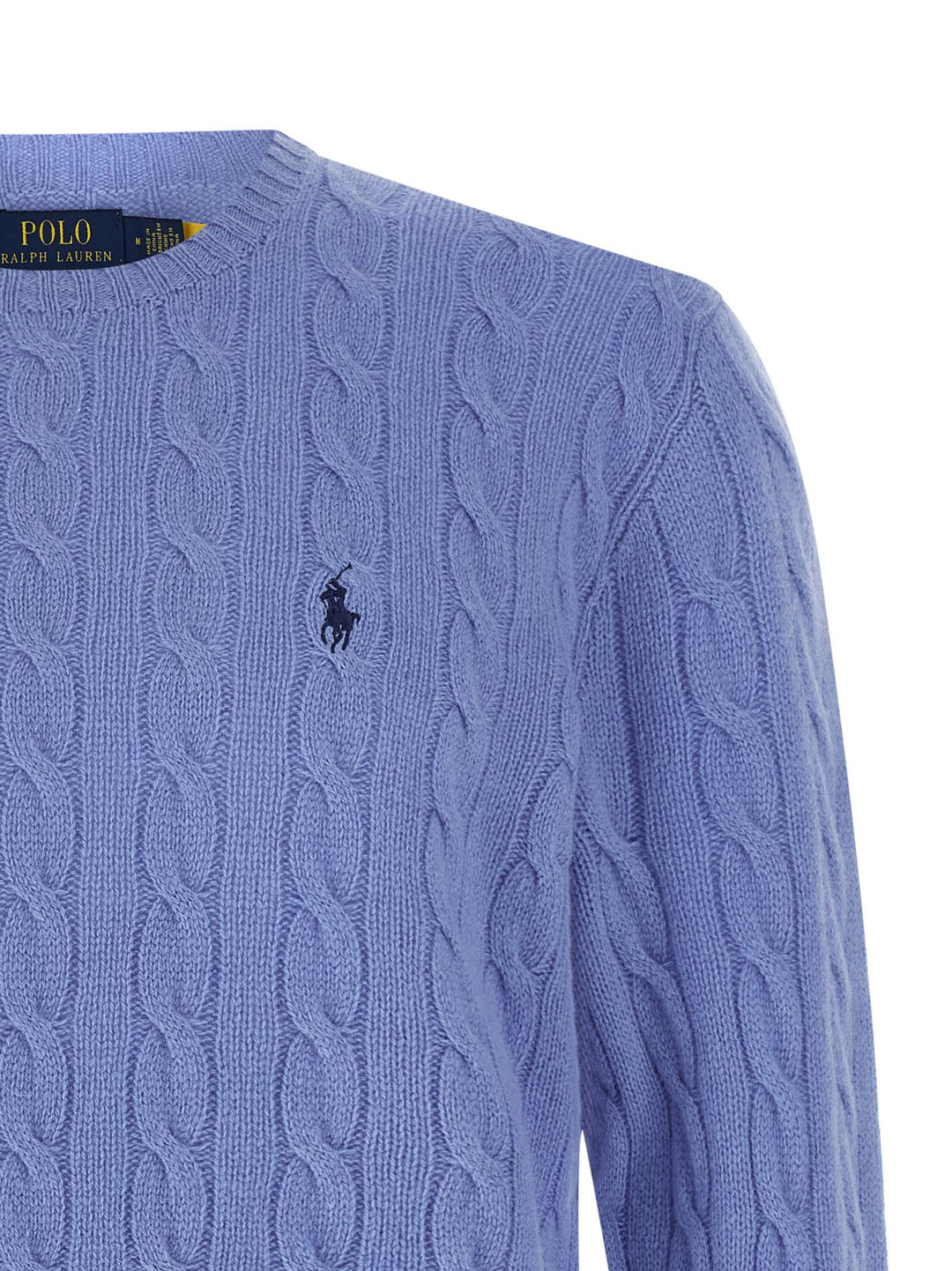 Polo Ralph Lauren Braided Sweater Maglioni - Celeste | 0aad891c70fc123b447d00203c96bf9f2a1877c0