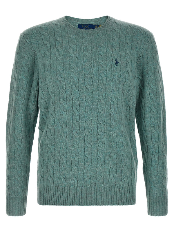 Braided Sweater Maglioni Verde