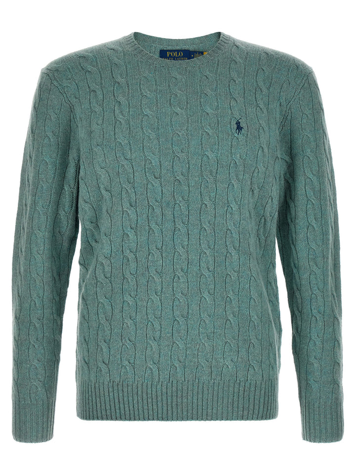 Polo Ralph Lauren Braided Sweater Maglioni - Verde | 9b3d2b4106437c5790d78ac73154048534de29bb