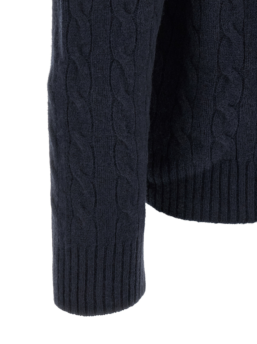 Polo Ralph Lauren Braided Sweater Maglioni - Blu | 010290ade7fbbd3de51e073914c79ab9f444b885