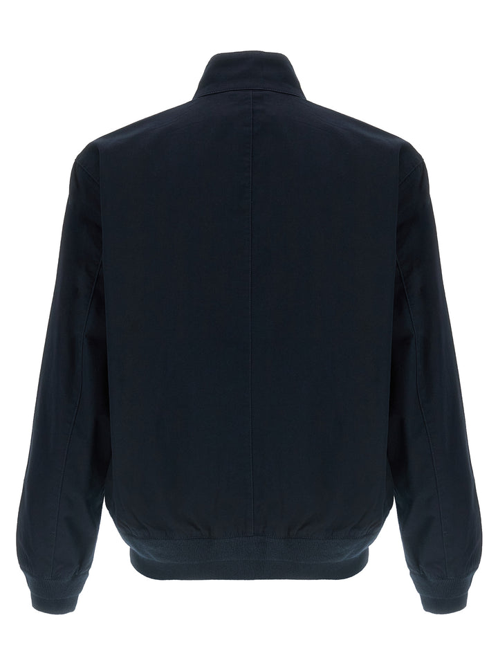 Polo Ralph Lauren Logo Embroidery Bomber Jacket Puffer Jackets - Blu | 3625ee3f9f28ec569574f0a5a4d2321ddc3906b8