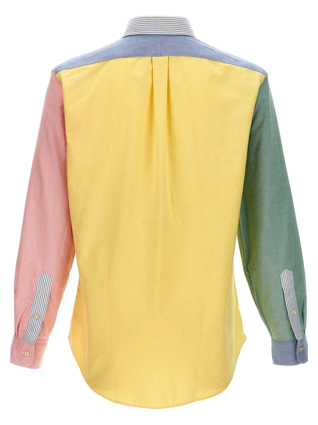 Polo Ralph Lauren Patchwork Shirt With Logo Embroidery Camicie - Multicolor | 327908e316fbe2f98ec7ab700bf0b59f8dd1695e