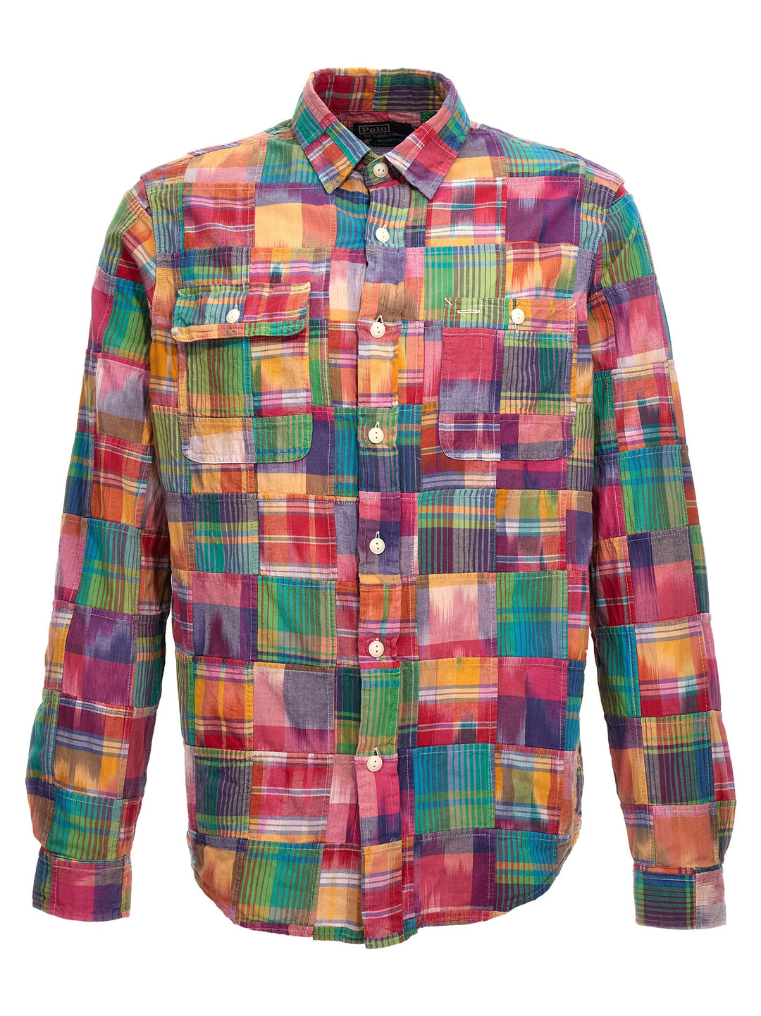 Patchwork Shirt Camicie Multicolor