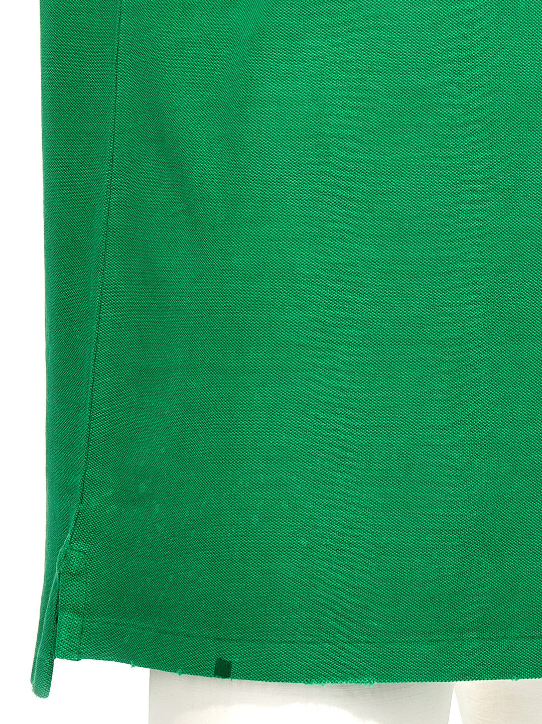 Logo Embroidery  Shirt Polo Verde