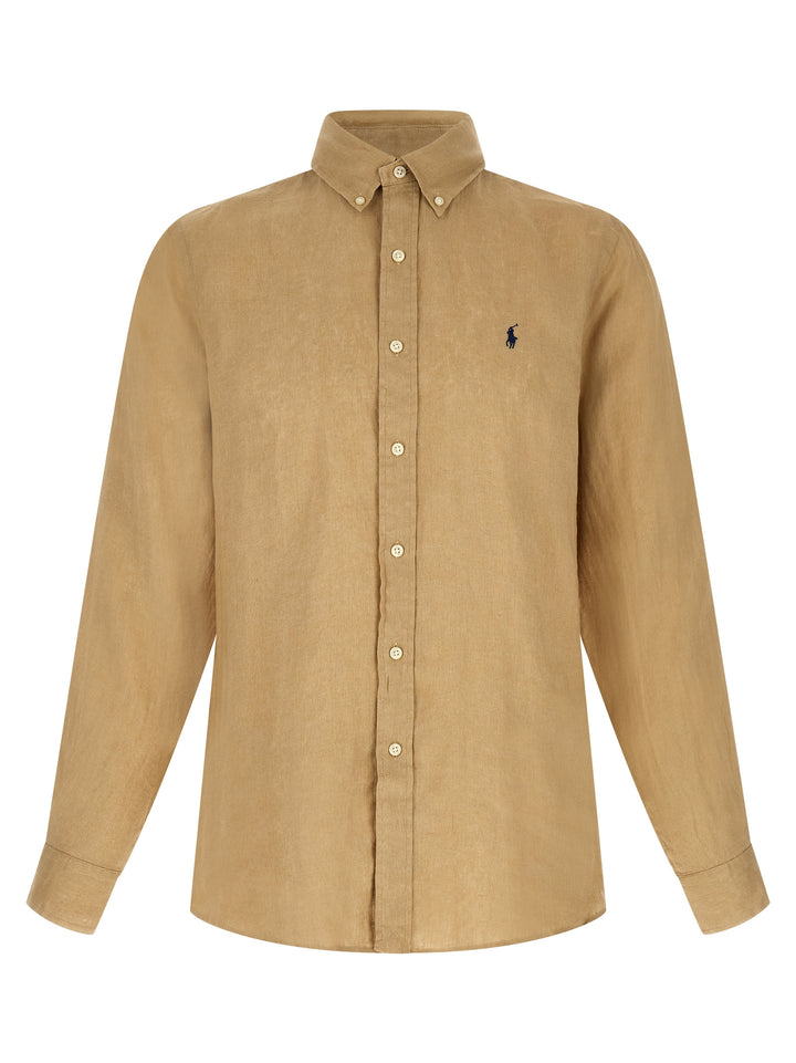 Polo Ralph Lauren Button-Down Shirt Camicie - Beige | e5df585cf756d4e497bb2a8511fcbf9e24c335bc