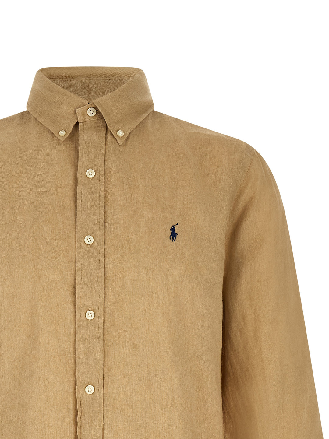 Polo Ralph Lauren Button-Down Shirt Camicie - Beige | 8a78544fec0898c175227b78e70f68690df57cf5
