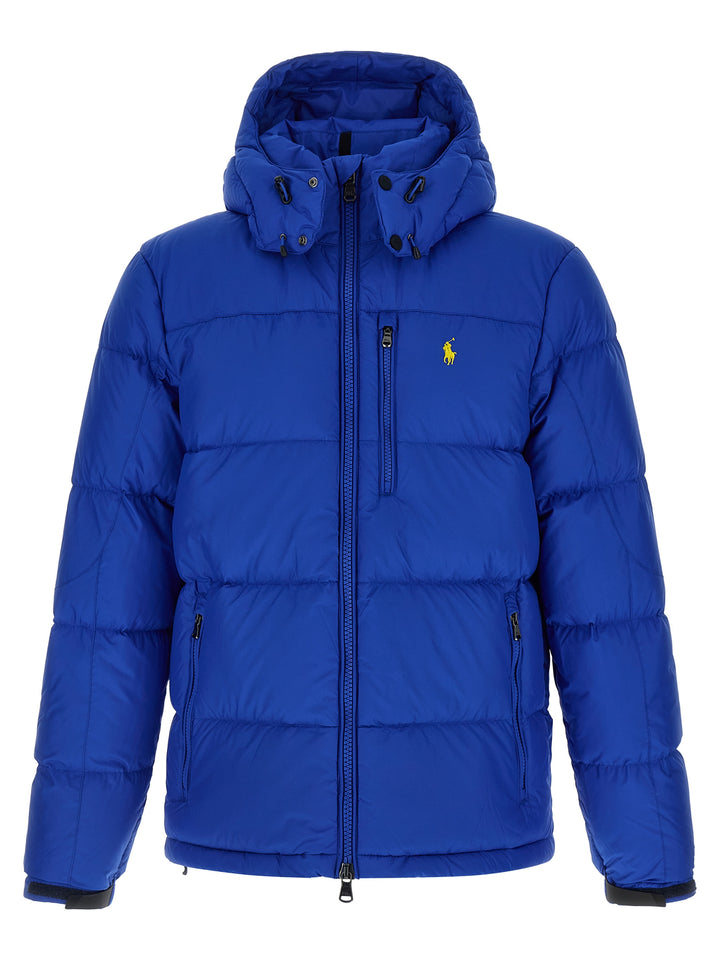 Polo Ralph Lauren Logo Embroidery Down Jacket Puffer Jackets - Blu | 6137c12f45a5de4d4d1fcb042052e38ccd26048c