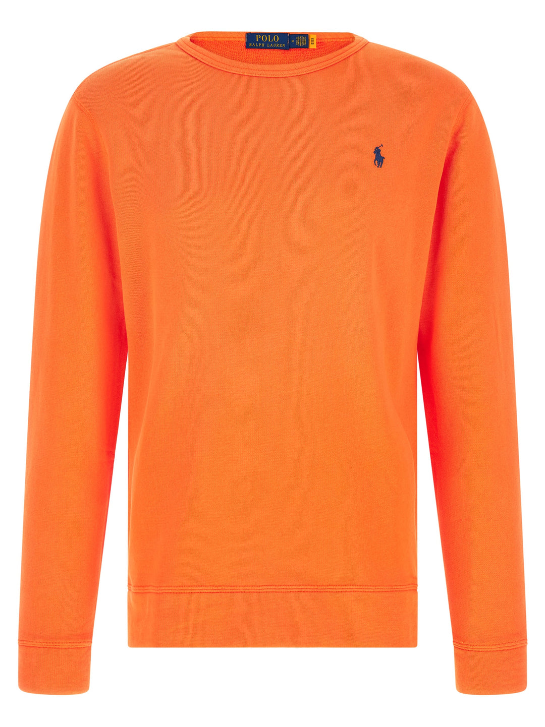 Polo Ralph Lauren Loopback Cotton Felpe - Arancione | 38d985a6d25eb45f0737958525ec88c1573443fb