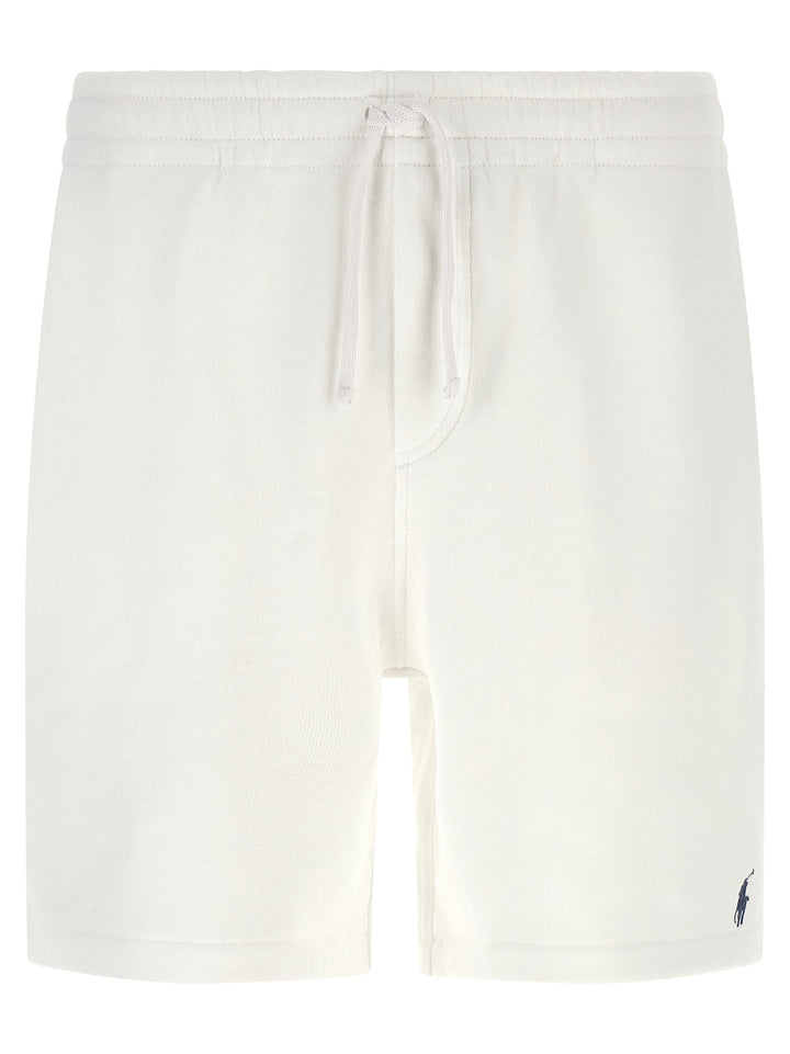 Polo Ralph Lauren Cotton Terry Bermuda Shorts Bermuda e Short - Bianco | f9806a630dd105ed3eb203dc89ffa80d85342e14