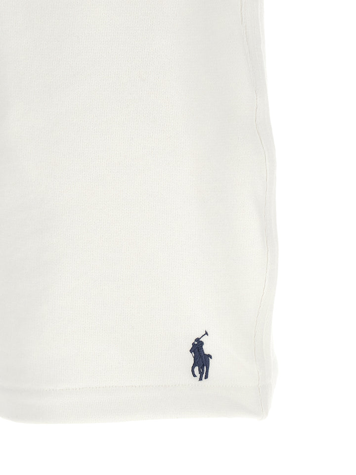 Polo Ralph Lauren Cotton Terry Bermuda Shorts Bermuda e Short - Bianco | 13dabd4df6db7bf6c5f54b8620f6e7107da577a2