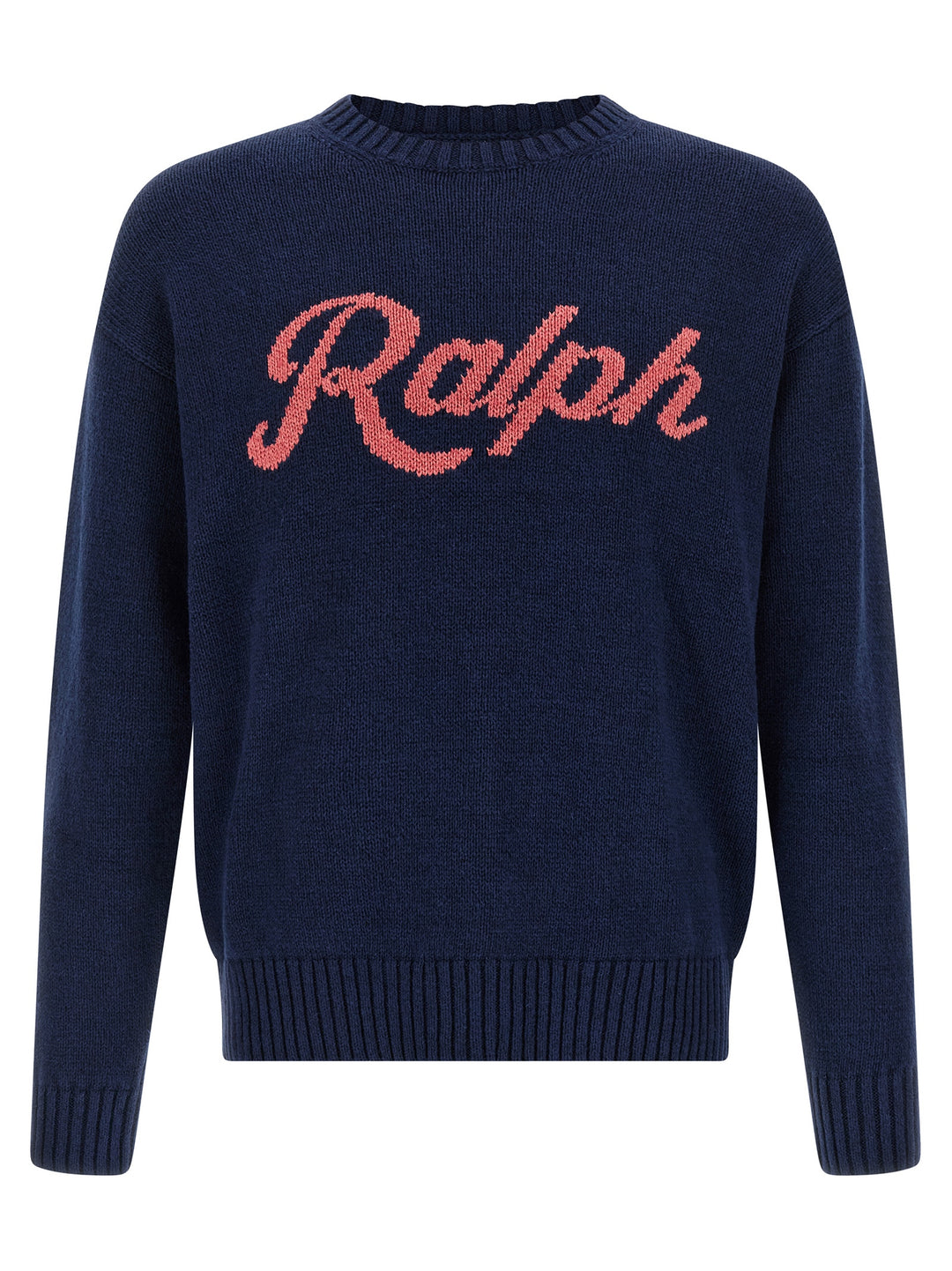 Polo Ralph Lauren Intarsia Logo Sweater Maglioni - Blu | 608e5425e1a56da4ab11e792714599fa1fb890a6