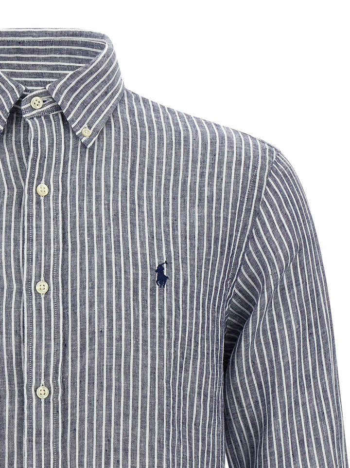 Polo Ralph Lauren Striped Shirt Camicie - Blu | aae7cd0901b769bd2538c6067bd49109df5bde4a