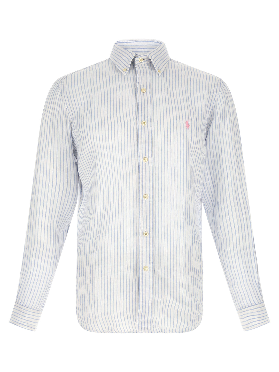 Polo Ralph Lauren Striped Shirt Camicie - Celeste | 5f7533daeb9522ddf3cd79d248aaa7baf37b469f