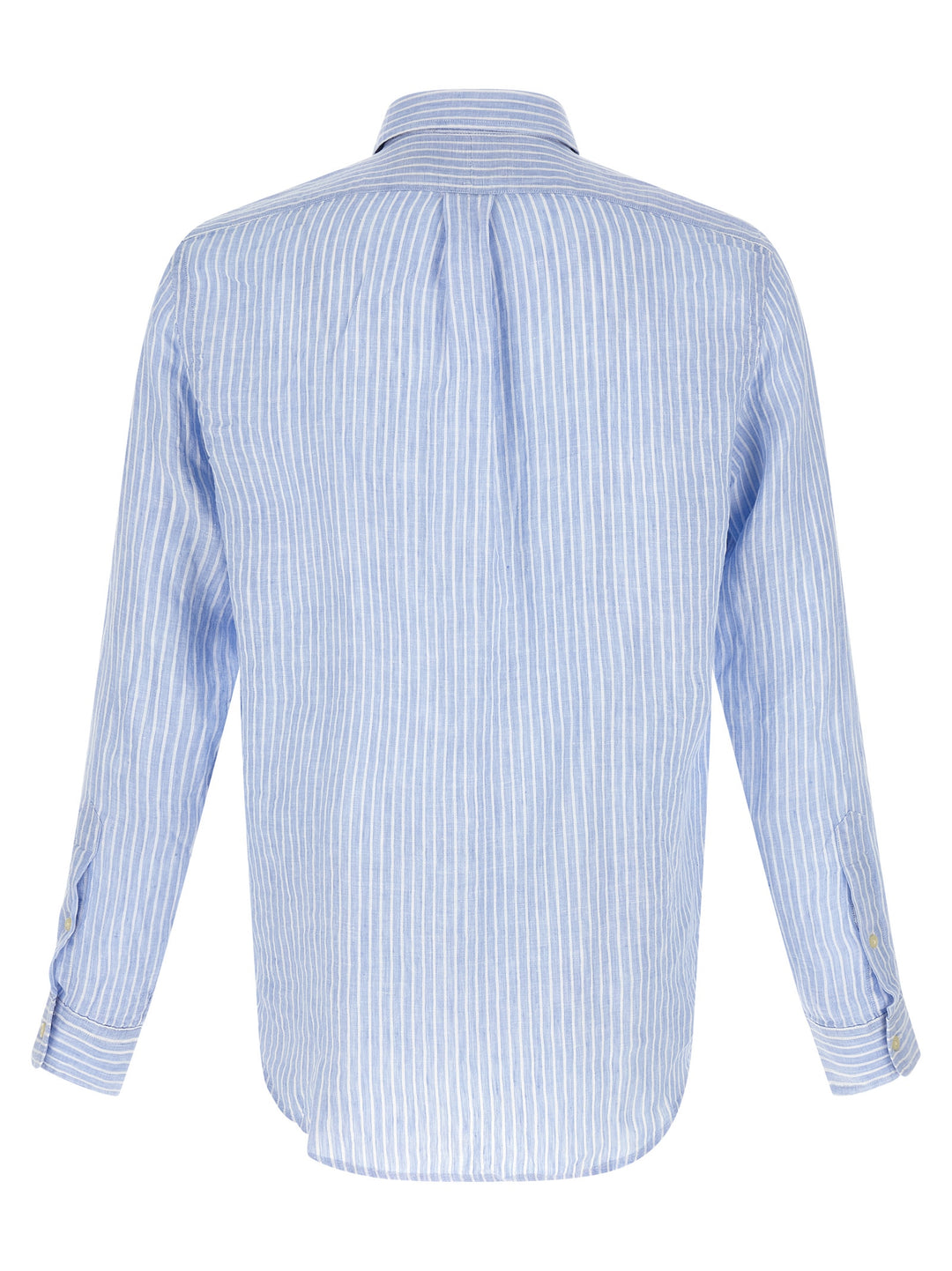 Polo Ralph Lauren Striped Shirt Camicie - Celeste | 591a622dd457812a5f3f063bc18483b96925c42a