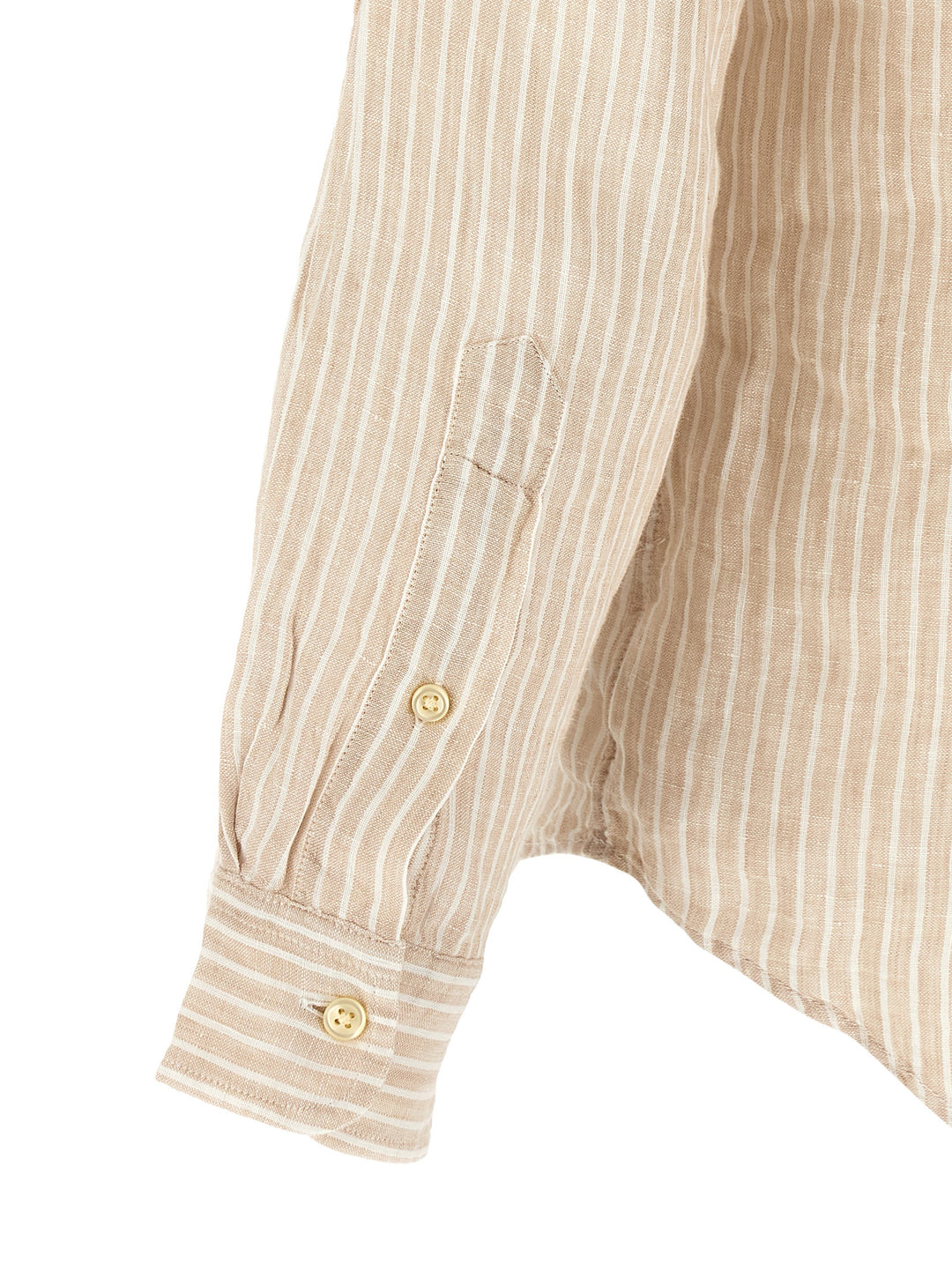 Polo Ralph Lauren Striped Shirt Camicie - Beige | 2b5f8671c8ed73606d5d51f4138a8a440d49dcac