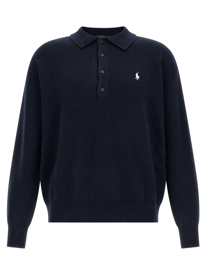 Polo Ralph Lauren Cotton Sweater Maglioni - Blu | 22de450bac269f9631daaa786a9d64df2480f704