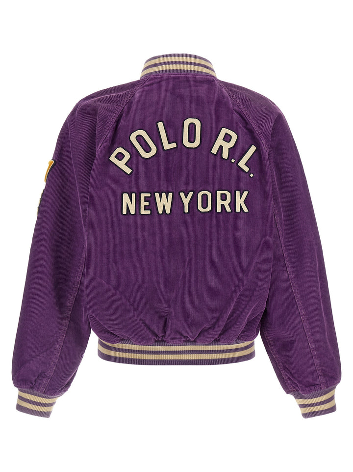 Polo Ralph Lauren Corduroy Jacket Puffer Jackets - Viola | e5de424b04ddd94123ba8427c13d08a1bbc80c29