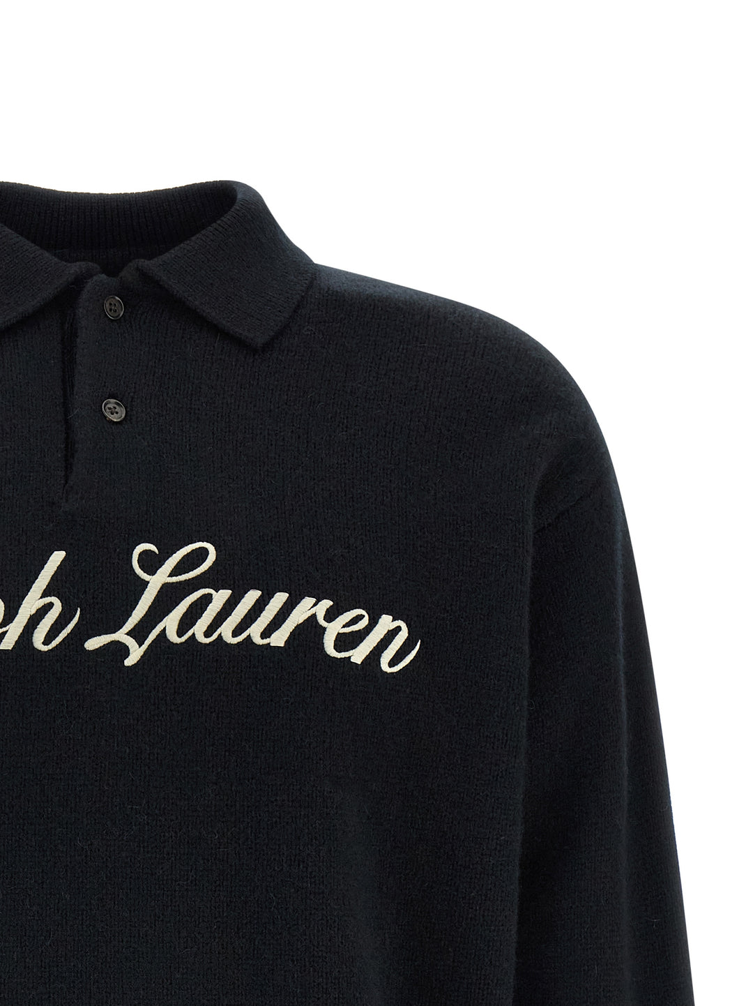 Polo Ralph Lauren Italic Logo  Shirt Polo - Nero | cd78f3b248bd292de1cc19c632f5a20d28d0e4c5