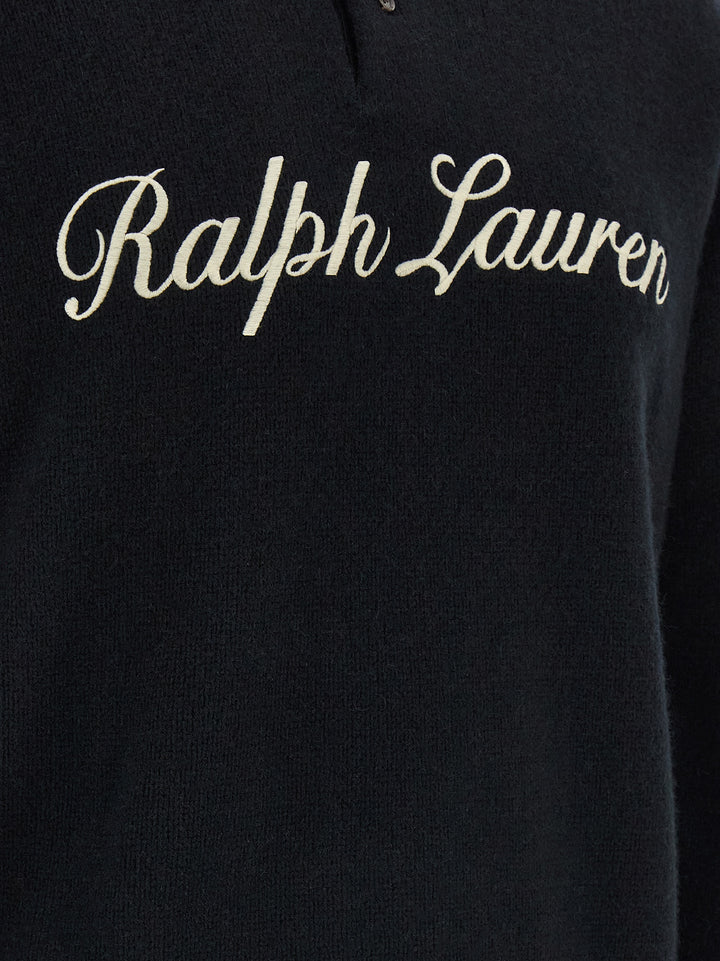 Polo Ralph Lauren Italic Logo  Shirt Polo - Nero | db44991c9ad9d9e58516f148884ce3234eff7934