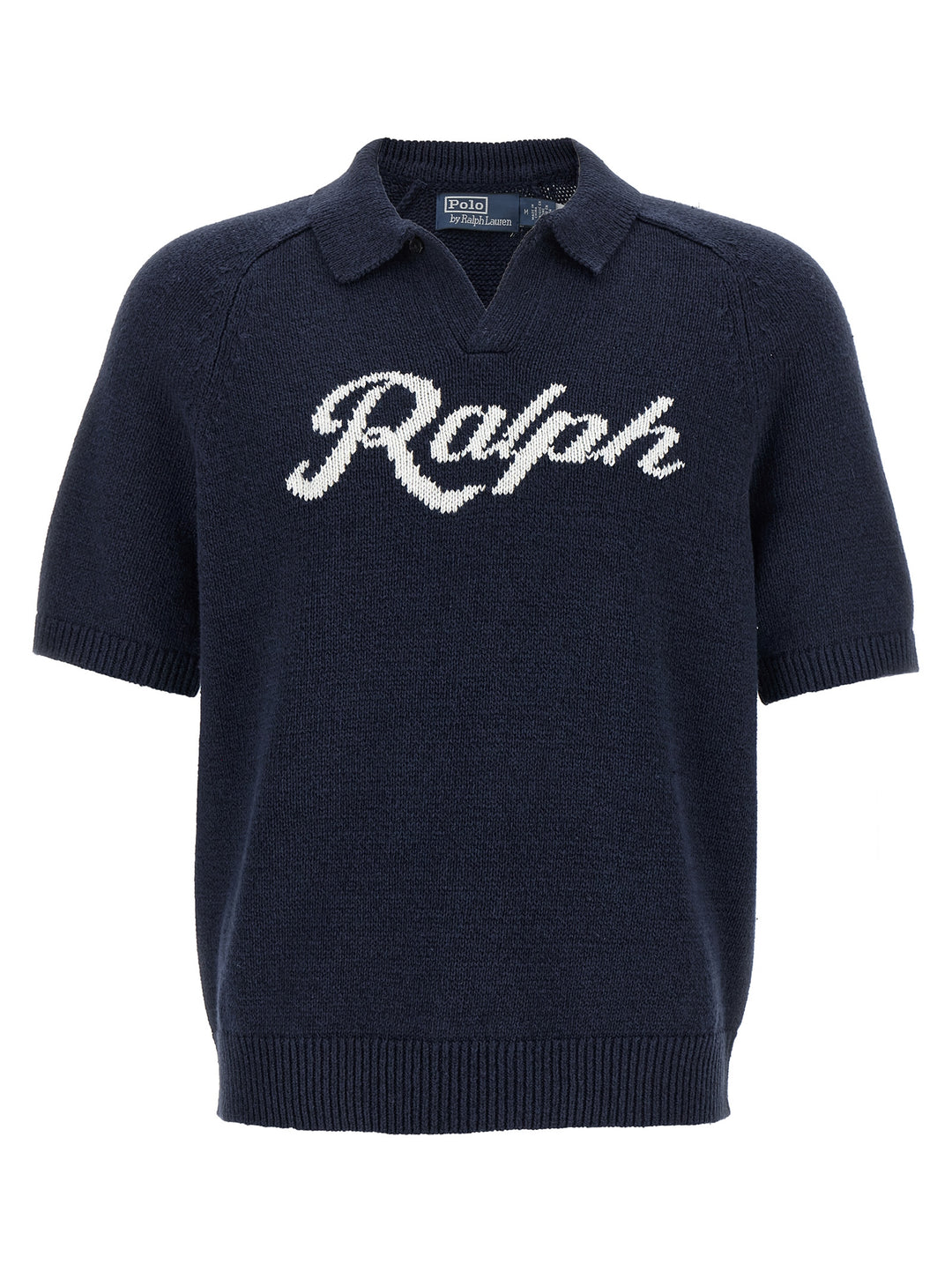 Polo Ralph Lauren Intarsia Logo Sweater Maglioni - Blu | 601dc812ccf7fbc28a70fea8f3a8c8d77ca68611