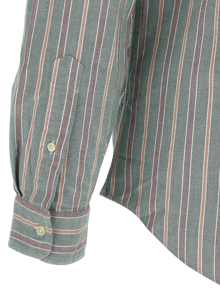 Polo Ralph Lauren Button-Down Striped Shirt Camicie - Verde | 5be19e8770fde0f967bae4c7573f65a0a8774a2b