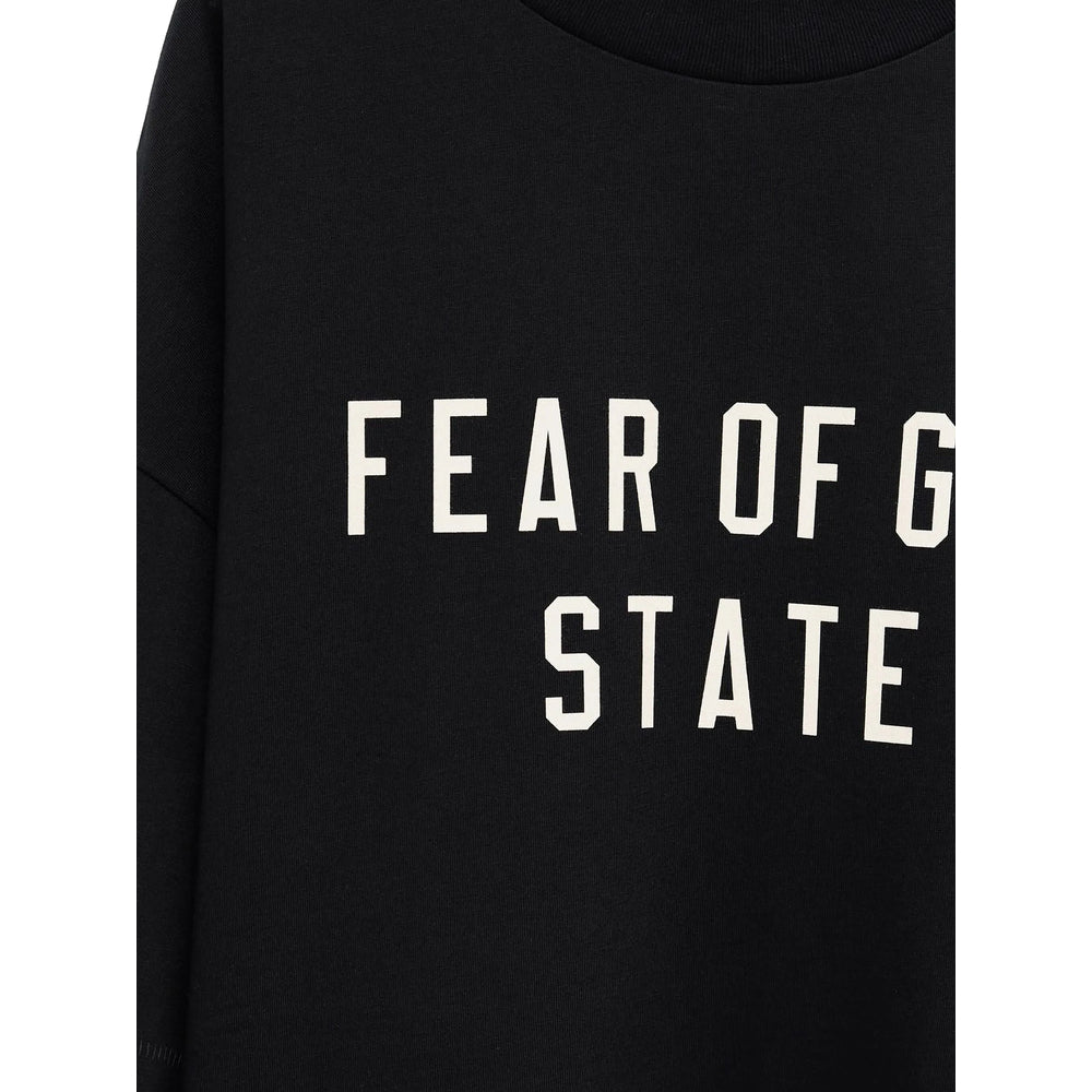 Fear Of God Essentials T Shirt - Nero | 42413f1adce96a199c5a845c3c982c7b6fc82390