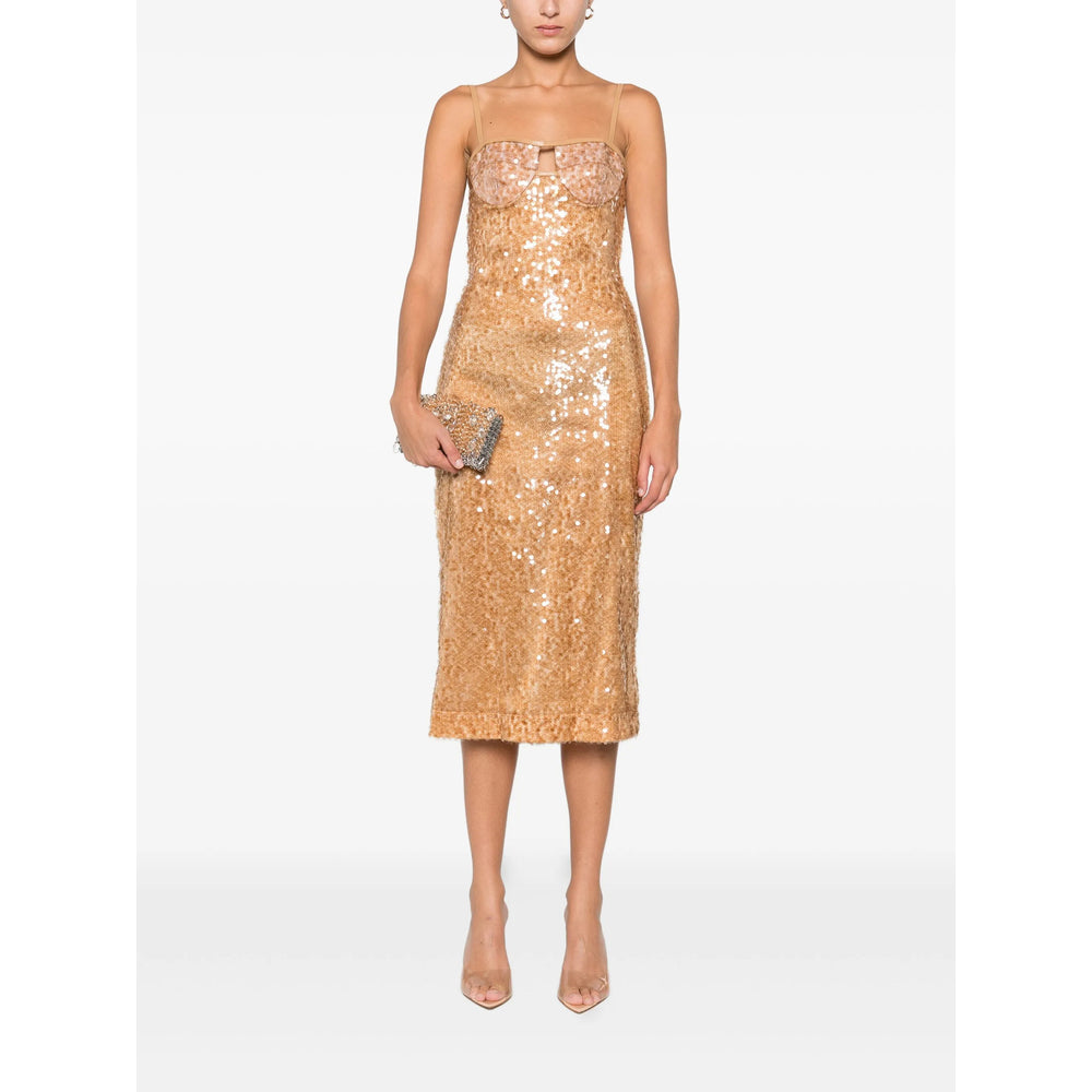 David Koma Abiti - Marrone | 1bf613b848ebe1534f927c884d140cc9876febe1