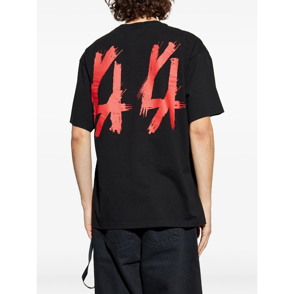 44 Label Group T Shirt - Nero, Rosso | 627c2c1b543d85bb61dcdbde108362f215db45e7