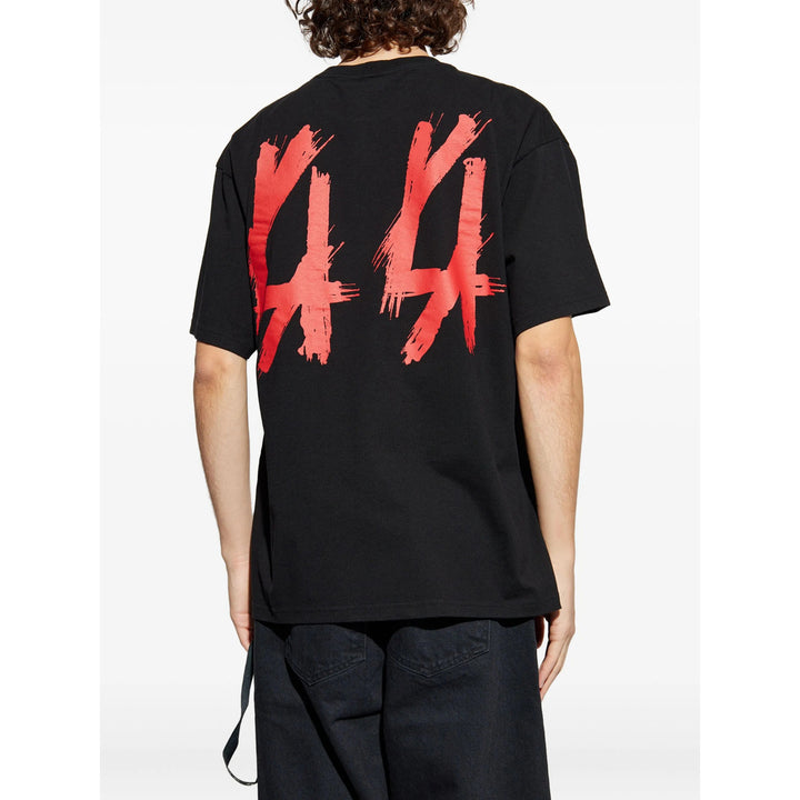 44 Label Group T Shirt - Nero, Rosso | 627c2c1b543d85bb61dcdbde108362f215db45e7