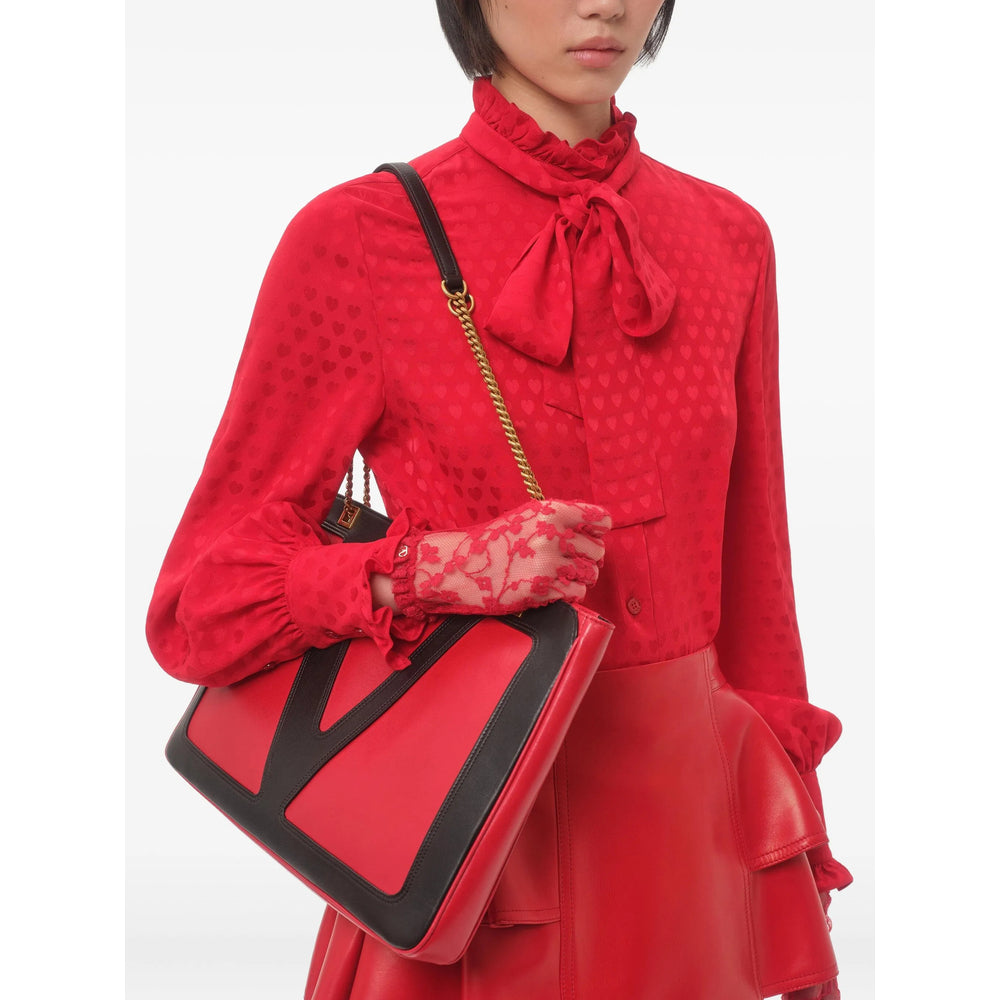 Valentino Garavani Borse - Rosso, Nero | a3441e3983d35300e50f4e3c9b83875081a16ed7