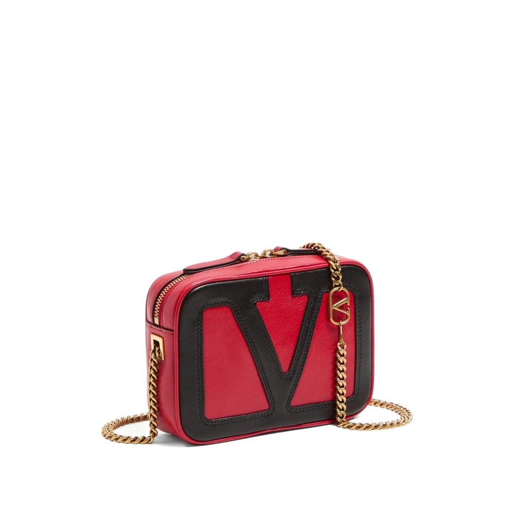 Valentino Garavani Borse - Rosso, Nero | 9ad70b5e398e8f76763e5c03afb5e0f987aaa4f4
